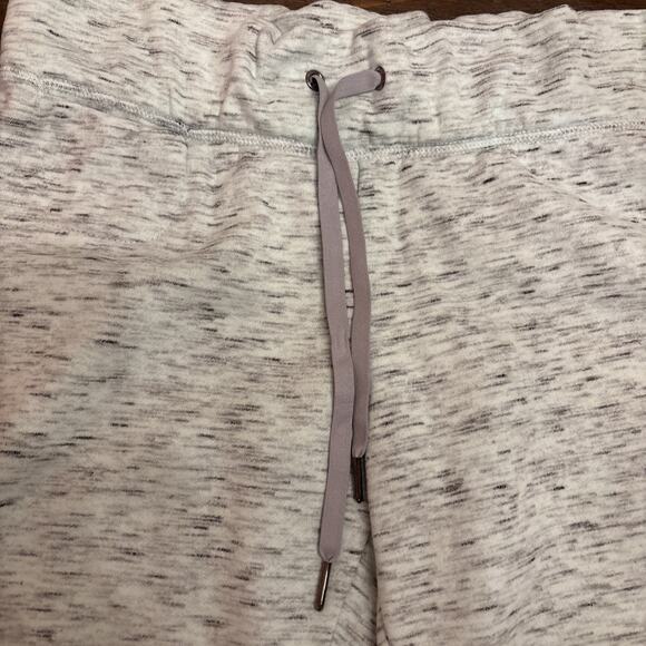 Calvin Klein Womens Joggers Light Teal Heather Fleece Lined Fold Over Size M - Picture 3 of 9